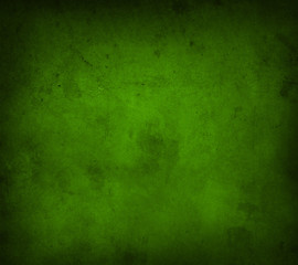 Green concrete wall