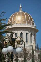 Naklejka premium Shrine of the Báb in Haifa (Israel)