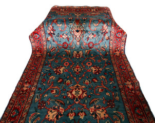 Old and modern Persian Colourful Arabesque and handmade carpet, rug gelim, and Gabbeh with the...
