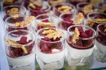 variety cheese appetizers and finger food
