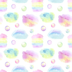 Watercolor Abstract Pattern