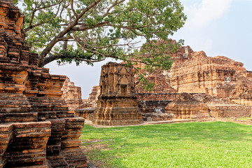 Buddhist temple of Wat Mahathat, Sukhothai - Thailand