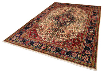 Old and modern Persian Colourful Arabesque and handmade carpet, rug gelim, and Gabbeh with the...
