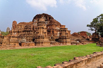 Buddhist temple of Wat Mahathat, Sukhothai - Thailand
