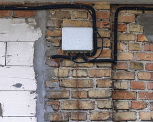 box with all the electrical wires in the house
