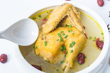 Codonopsis medlar chicken soup