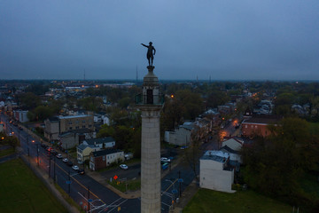 Aerial Drone of Trenton New Jersey 