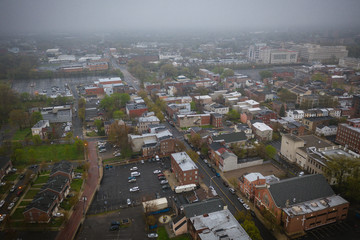 Aerial Drone of Trenton New Jersey 
