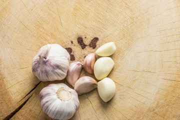 Garlic Chopping Board
