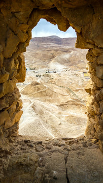 Columbarium Tower, Masada, Judean Desert, Israel