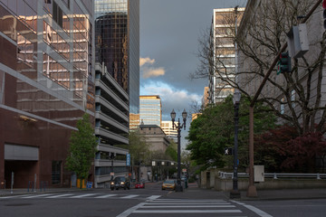 Fototapeta na wymiar Portland cityscape
