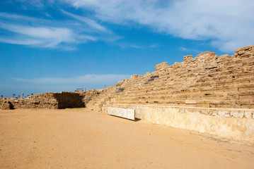 Roman hippodrome,  Caesarea, Israel