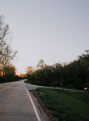 road in the countryside