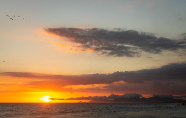 Sunset at Rio de Janeiro