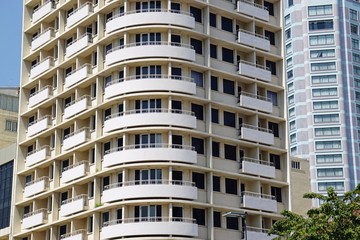 modern building in ho chi minh city