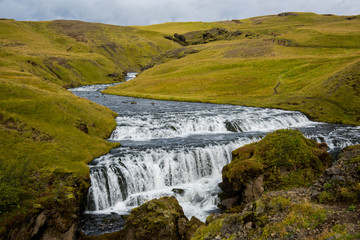 waterfall in iceland