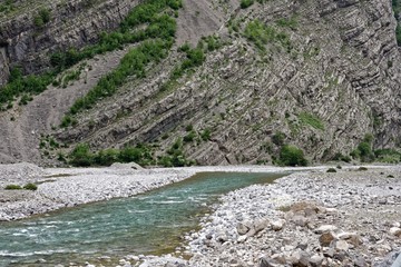 Albanien - Albanische Alpen - Fluss Cijevna