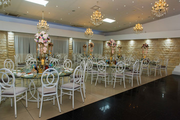 wedding table with different design