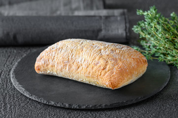 Ciabatta - Italian white bread