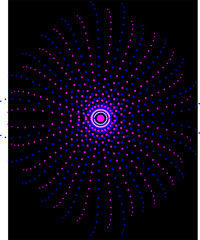 dot digital printing and embroidery graphic design vector art