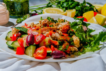 Middle Eastern Chicken Shawarma