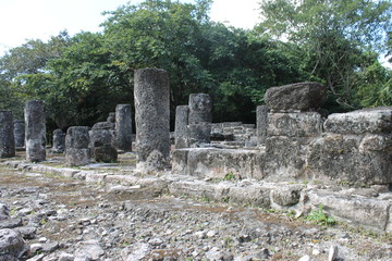 Naklejka premium Cozumel, Ruinen, Mayas, Incas, Yucatan, Quintana Roo, Mexiko 