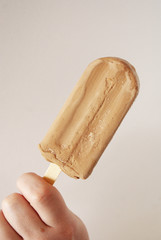 hand holding ice cream