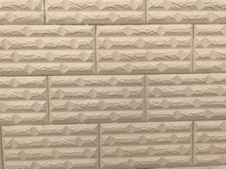 Compound wall or Residential building villa Exterior Wall tiles with Stone pattern abstract...