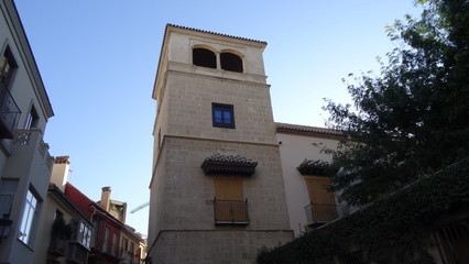 Obraz premium Malaga is a city with stunning architecture. South of Spain