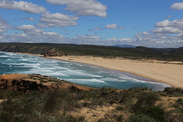 Fototapeta na wymiar Portugal West Coastline Beach