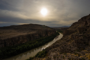 rio grande sunset