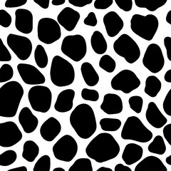 Giraffe skin seamless vector pattern.Cow skin. Dalmatians dog. animal skin texture zebra giraffe seamless pattern wallpaper background camouflage