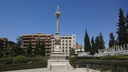 Granada is the famous ancient city in Andalusia, Spain