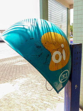 old Oi public pay phone equipment