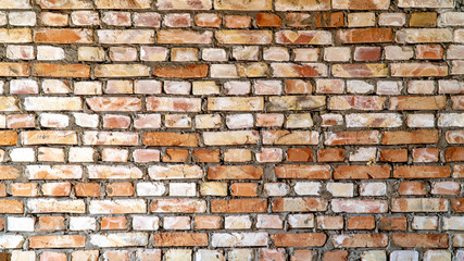 Background from a brick wall.
