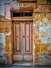 Old Door in an Old alley