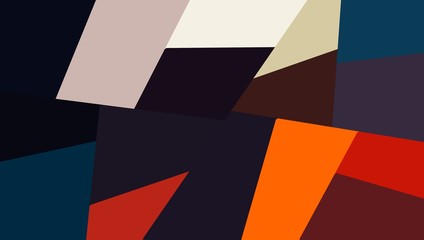 Abstract Colorful Geometrical Artwork,Abstract Graphical Art Background Texture,Modern Conceptual Art.3D Rendering