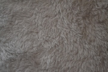 Light gray faux fur background