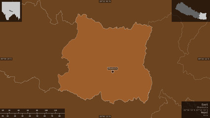 Obraz premium East, Nepal - composition. Pattern