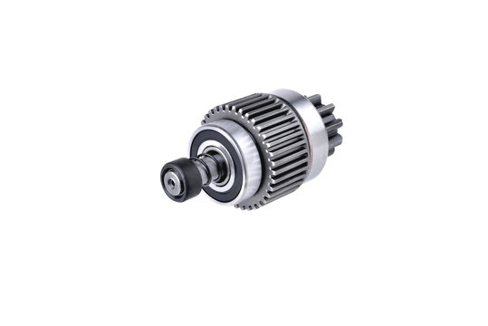 starter bendix, car starter detail  isolate on white background
