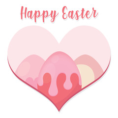 Happy easter card