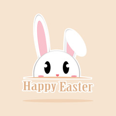 Obraz premium Happy easter card