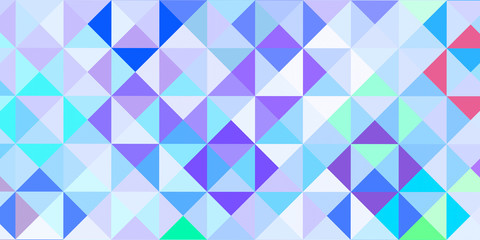 Fototapeta premium abstract colourful blue, red and green triangular patches background texture 2d illustration