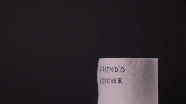 Friend's Forever Toilet Paper Rotating, Covid-19 Pandemic Of 2020