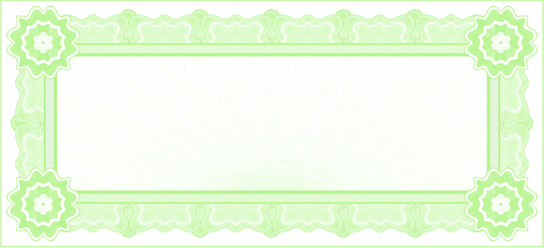 Small Certificate - Green