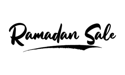 Ramadan Sale Card, Phrase, Saying, Quote Text or Lettering. Vector Script and Cursive Handwritten Typography 
For Designs, Brochures, Banner,Flyers and T-Shirts.