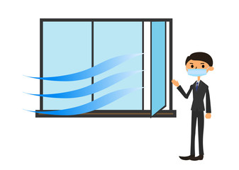 換気会社男性２