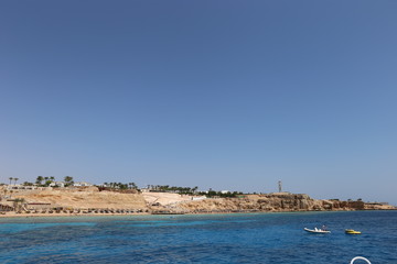 view of the village from the sea