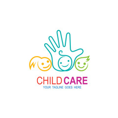 Social and charity logo for children, Education love  logo design, Donation logo