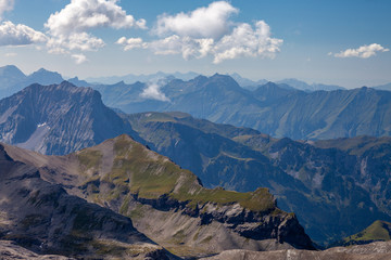 The Majestic mountains of Vengen in Switzerland